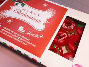 Christmas Mini Donut Cakes