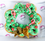 Load image into Gallery viewer, Christmas Donut Wreath Cake
