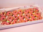 Load image into Gallery viewer, 21 Strawberry Glazed Donuts
